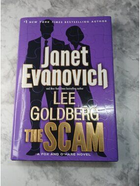 The Scam by Janet Evanovich & Lee Goldberg | Hardcover Fox & O’Hare Novel VG